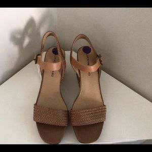 Lucky Brand Zyler Platform Wedge Sandal - 8.5